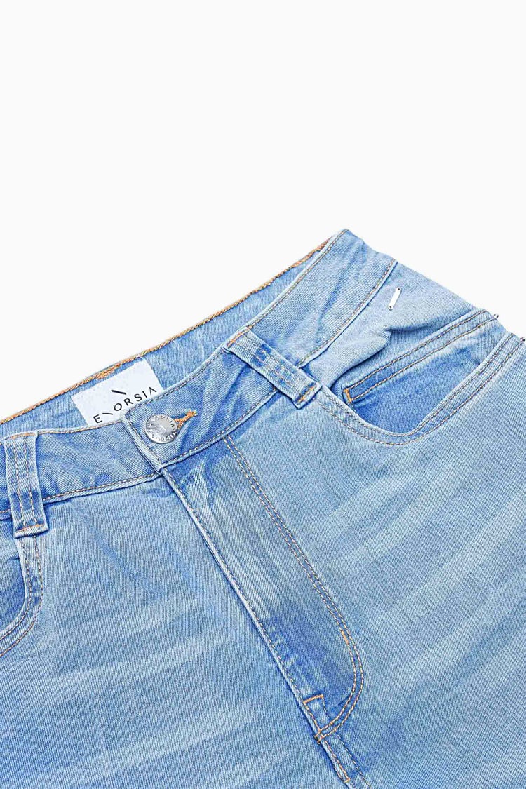 Mid Waist Skinny Jeans