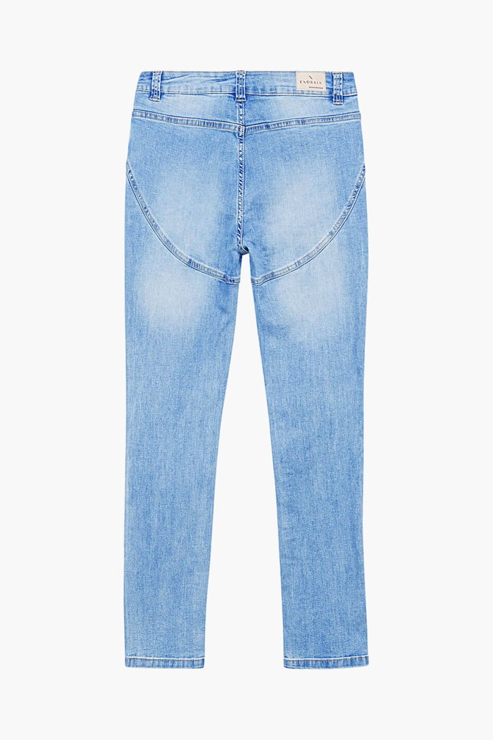 Mid Waist Skinny Jeans