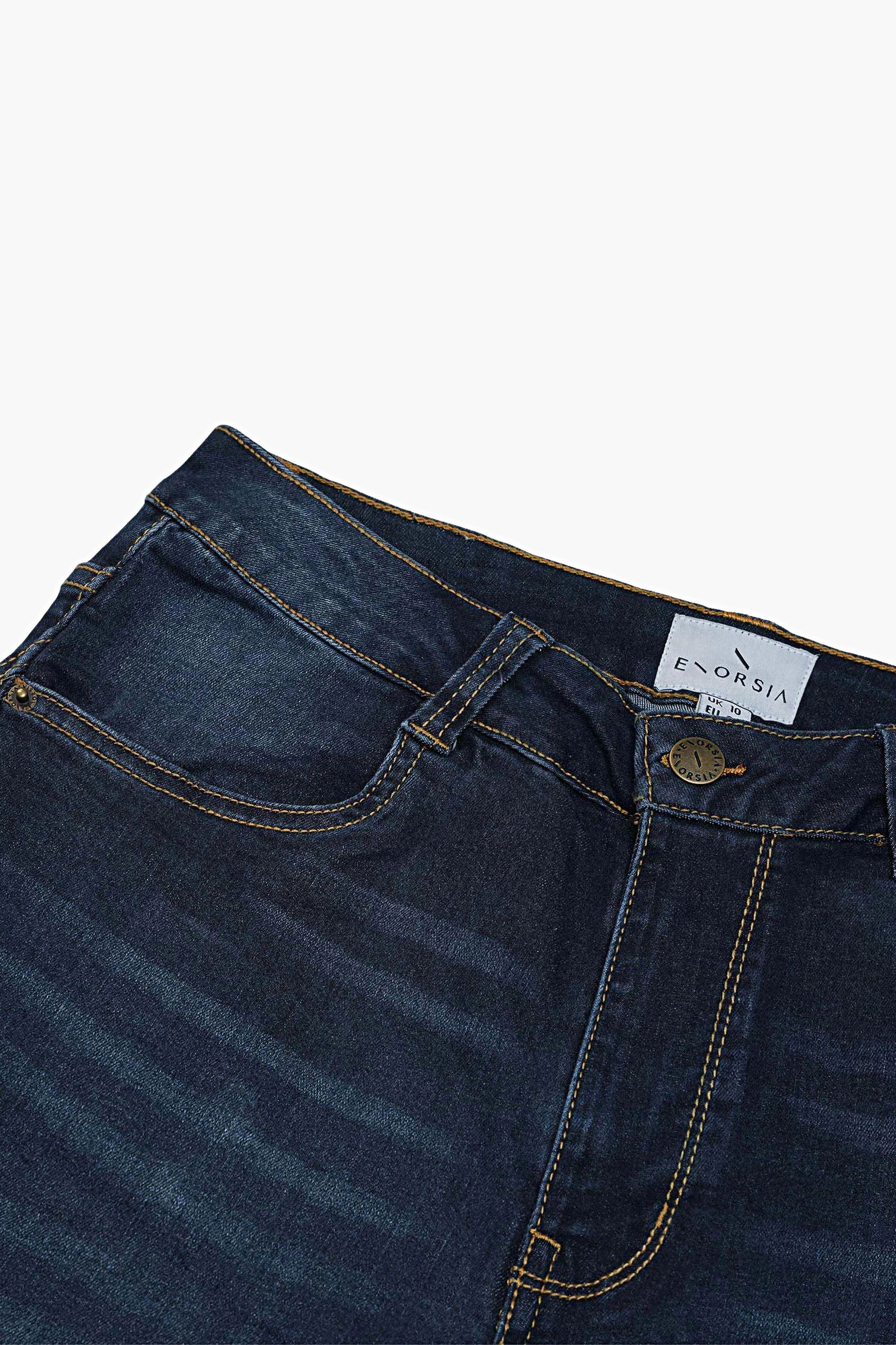 Mid Waist Skinny Jeans