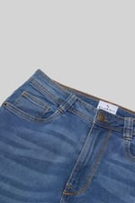 Mid Waist Flare Jeans