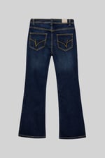 Mid Waist Flare Jeans