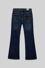 Mid Waist Flare Jeans