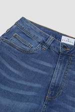 High Waist Girlfriend Fit Leg Jeans