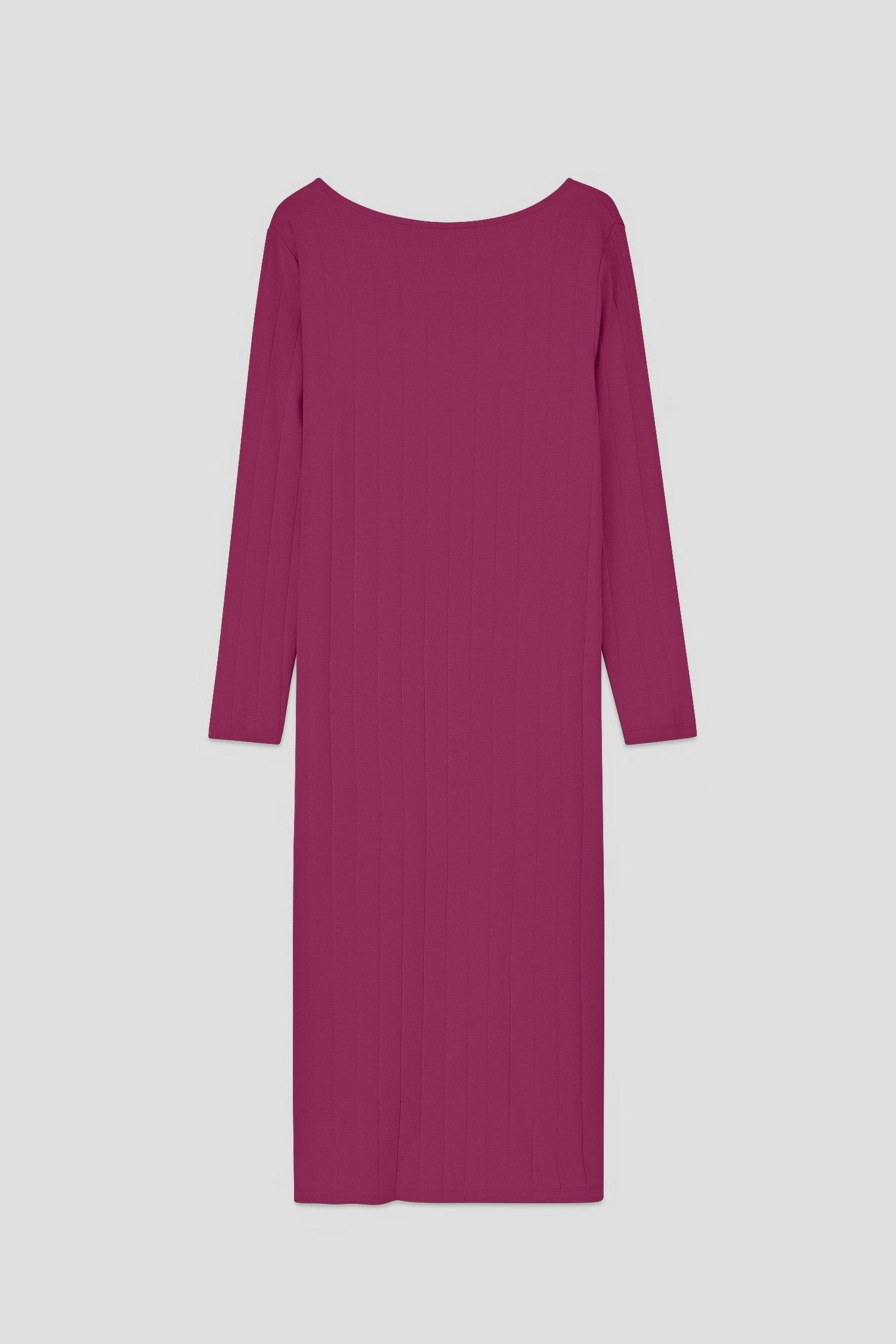 Ruched Button Decor Long Sleeve Tunic Dress