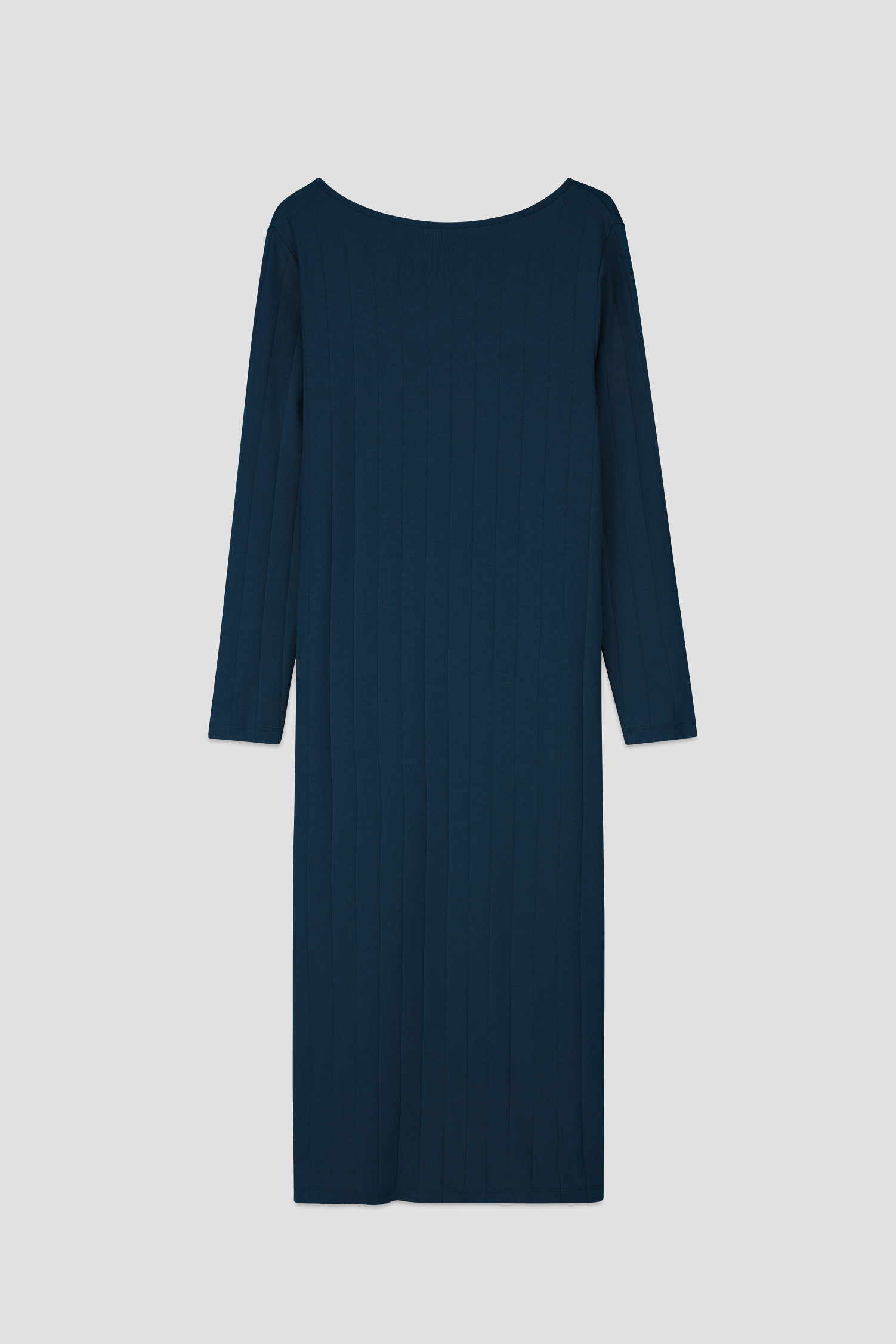 Ruched Button Decor Long Sleeve Tunic Dress