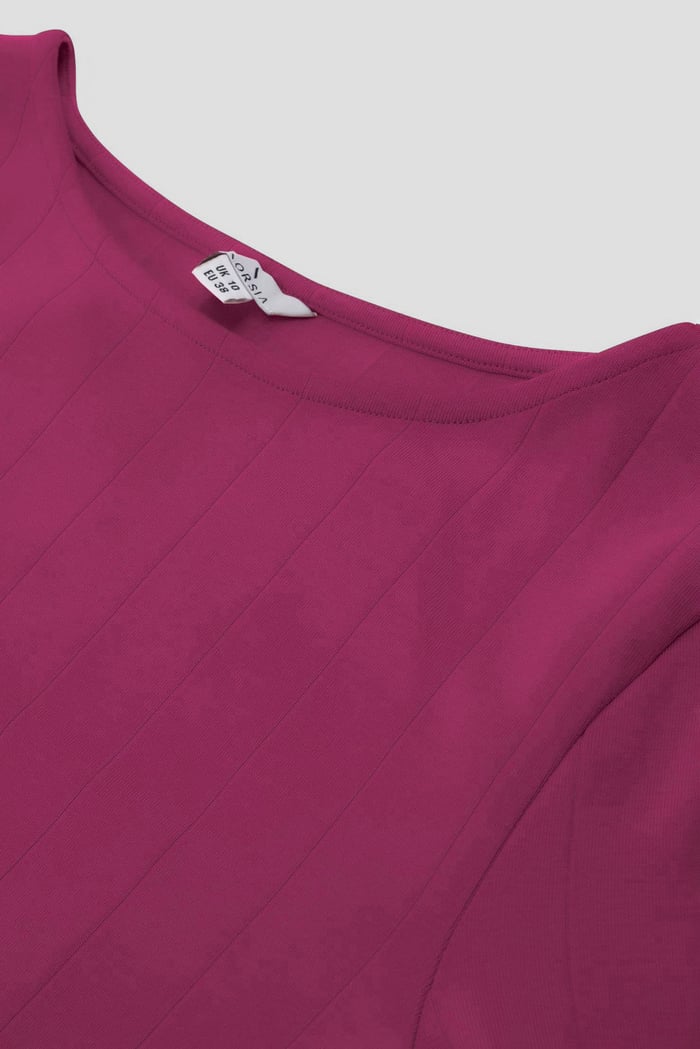 Ruched Button Decor Long Sleeve Tunic Dress