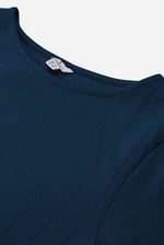 Ruched Button Decor Long Sleeve Tunic Dress