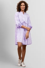 Womens Ditsy Print Mini Tiered Dress