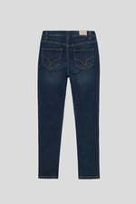 Mid Waist Slim Fit Jeans
