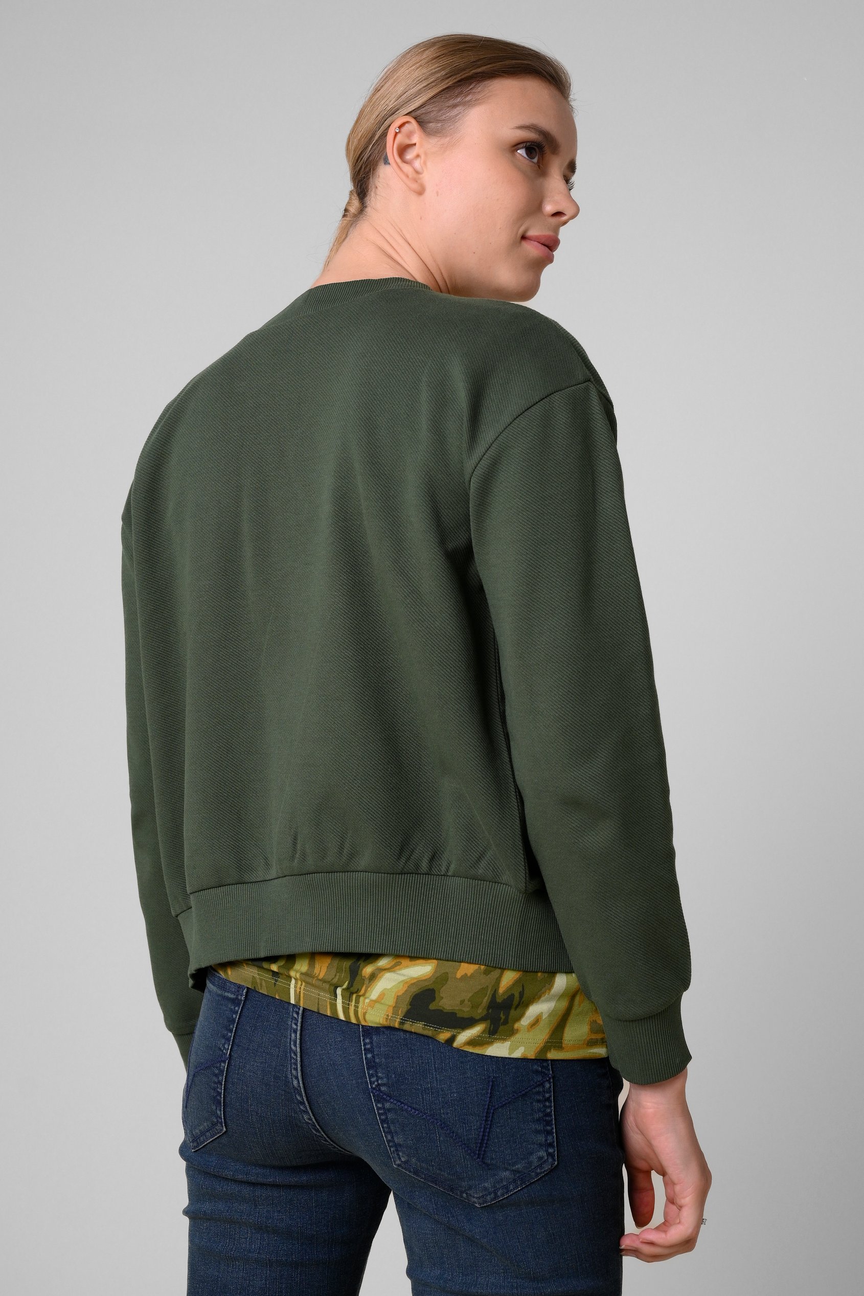 Jersey Button through Cardigan