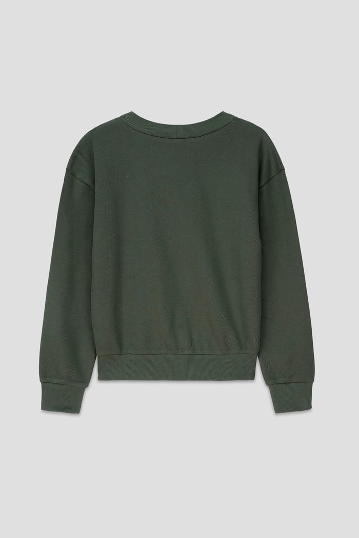 Jersey Button through Cardigan