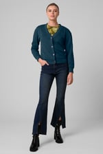 Jersey Button through Cardigan