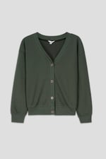 Jersey Button through Cardigan