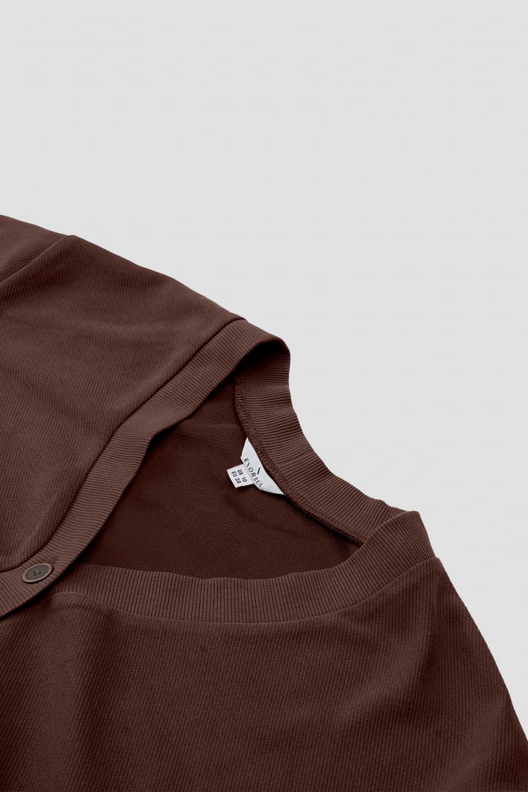 Jersey Button through Cardigan