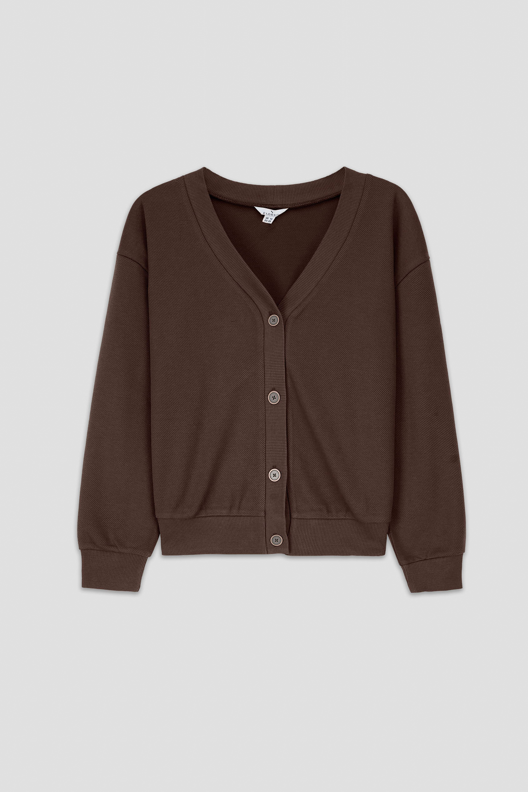 Jersey Button through Cardigan