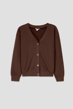 Jersey Button through Cardigan