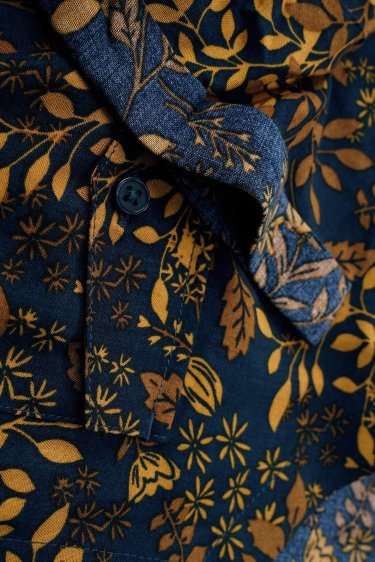 Womens V-neck Button Through Dress