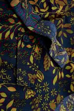 Womens V-neck Button Through Dress