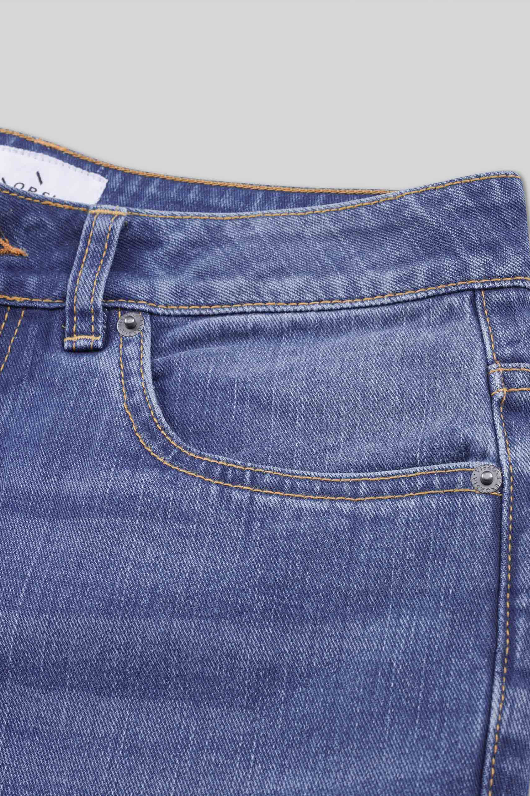 Womens Mom Fit Raw Edge Jeans