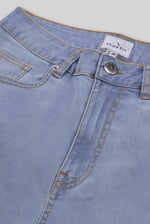 Womens Curve High Rise Straight Jeans