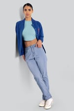 Womens Curve High Rise Straight Jeans