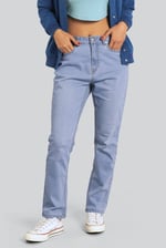 Womens Curve High Rise Straight Jeans