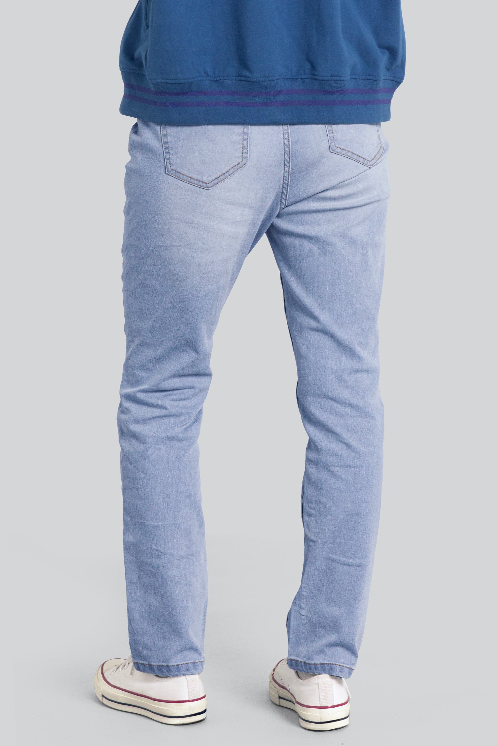 Womens Curve High Rise Straight Jeans