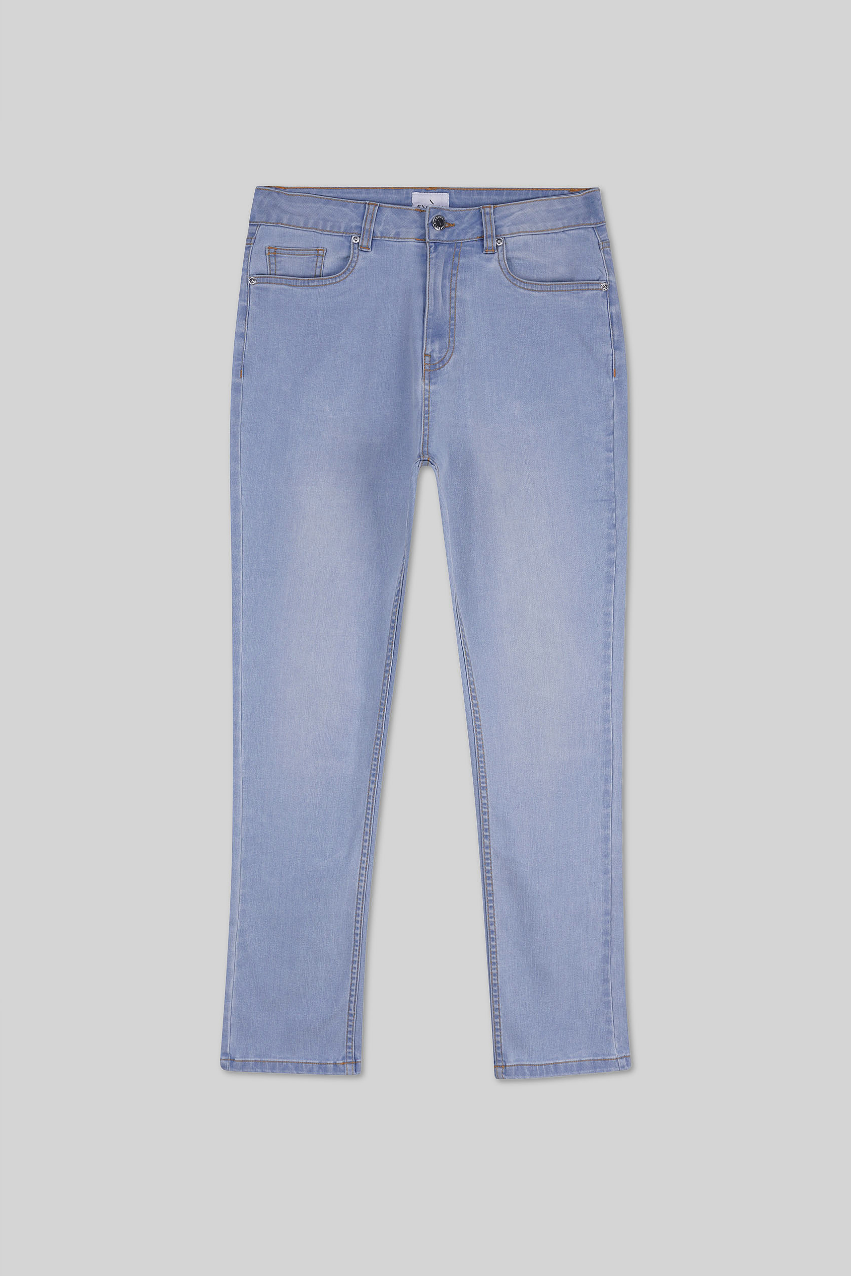 Womens Curve High Rise Straight Jeans