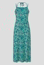 Leaf Floral Strappy Cami Slip Dress