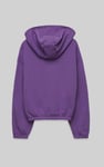 Jersey Hoodie With Elastic Waistband