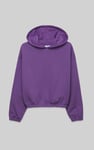 Jersey Hoodie With Elastic Waistband