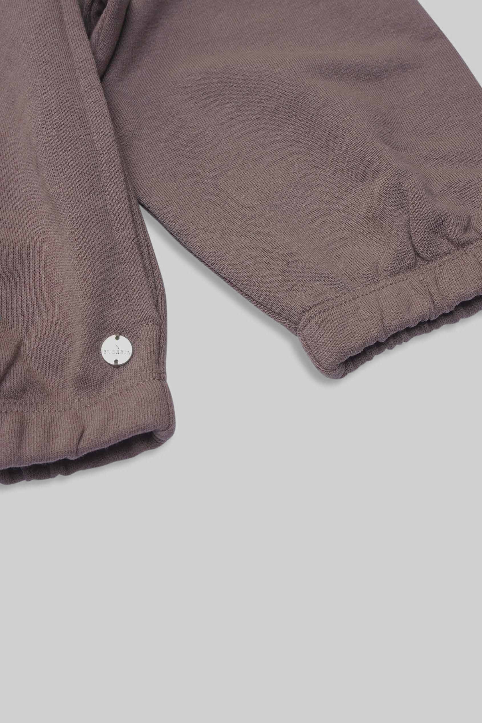 Jersey Hoodie With Elastic Waistband