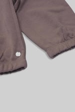 Jersey Hoodie With Elastic Waistband