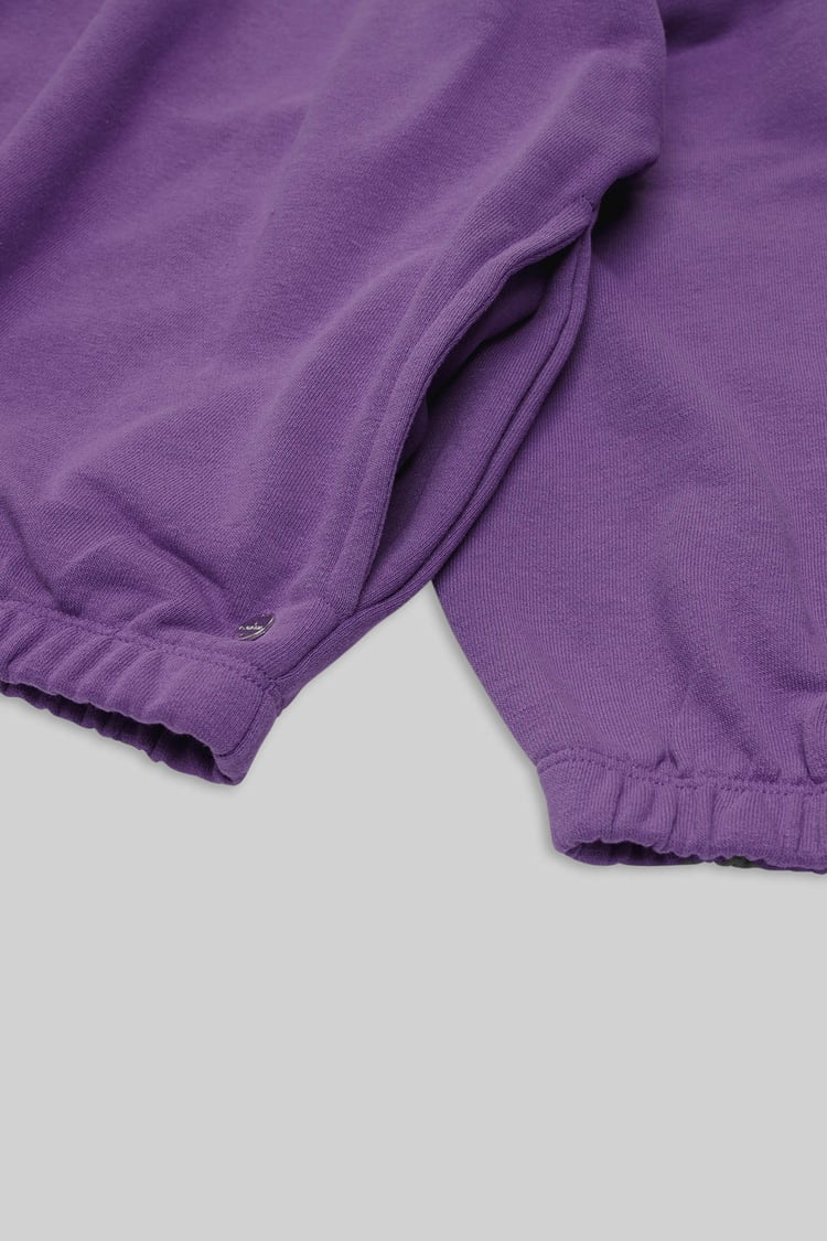 Jersey Hoodie With Elastic Waistband