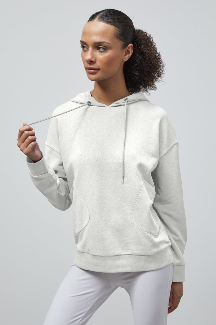 Slanty Patch Pocket Hoodie