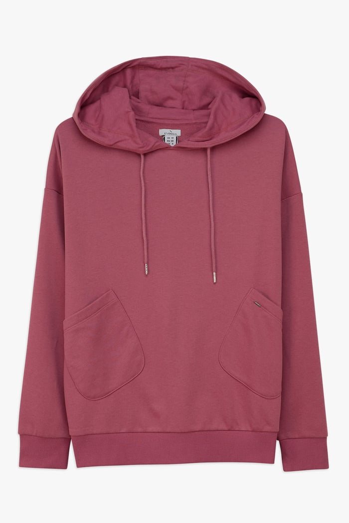 Slanty Patch Pocket Hoodie