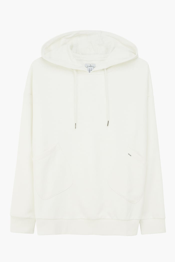 Slanty Patch Pocket Hoodie