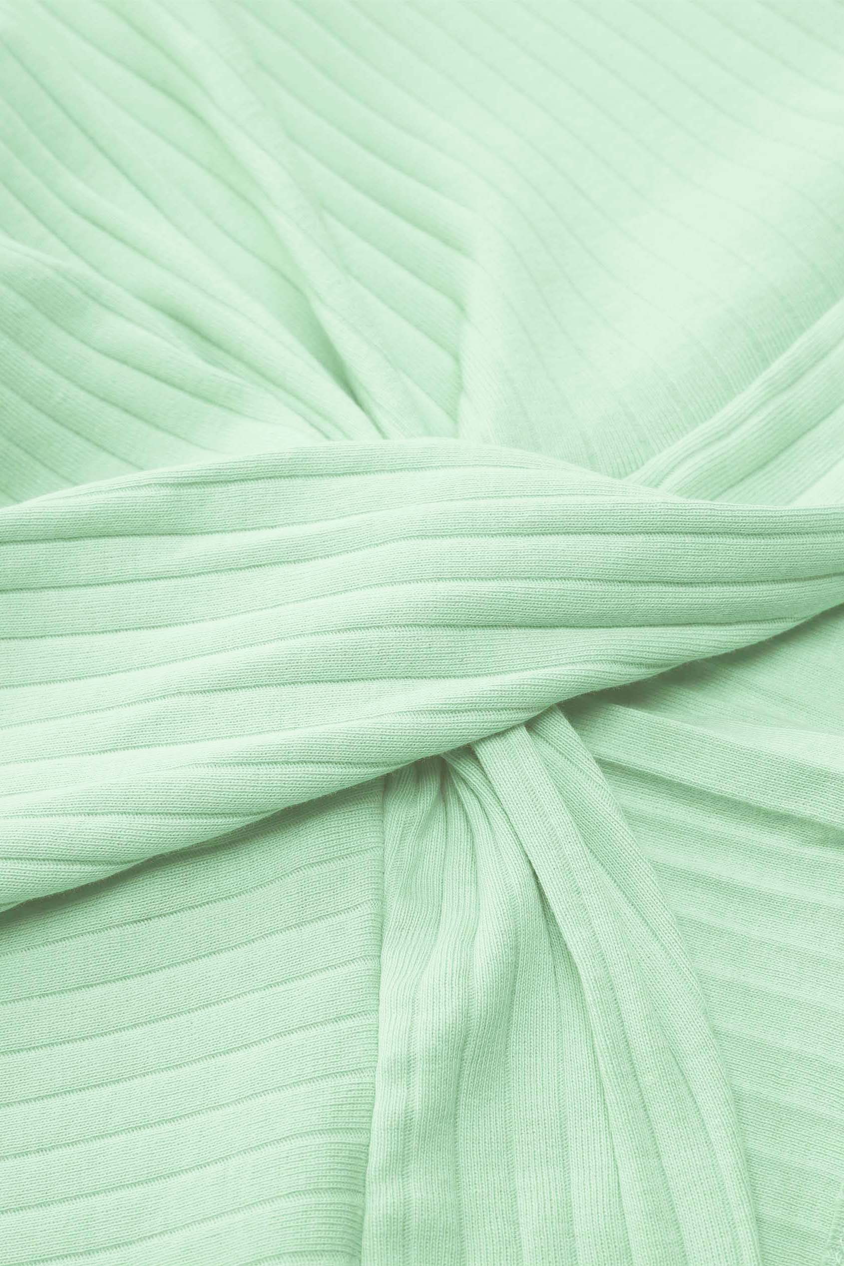 Twisted Hem Front T-Shirt