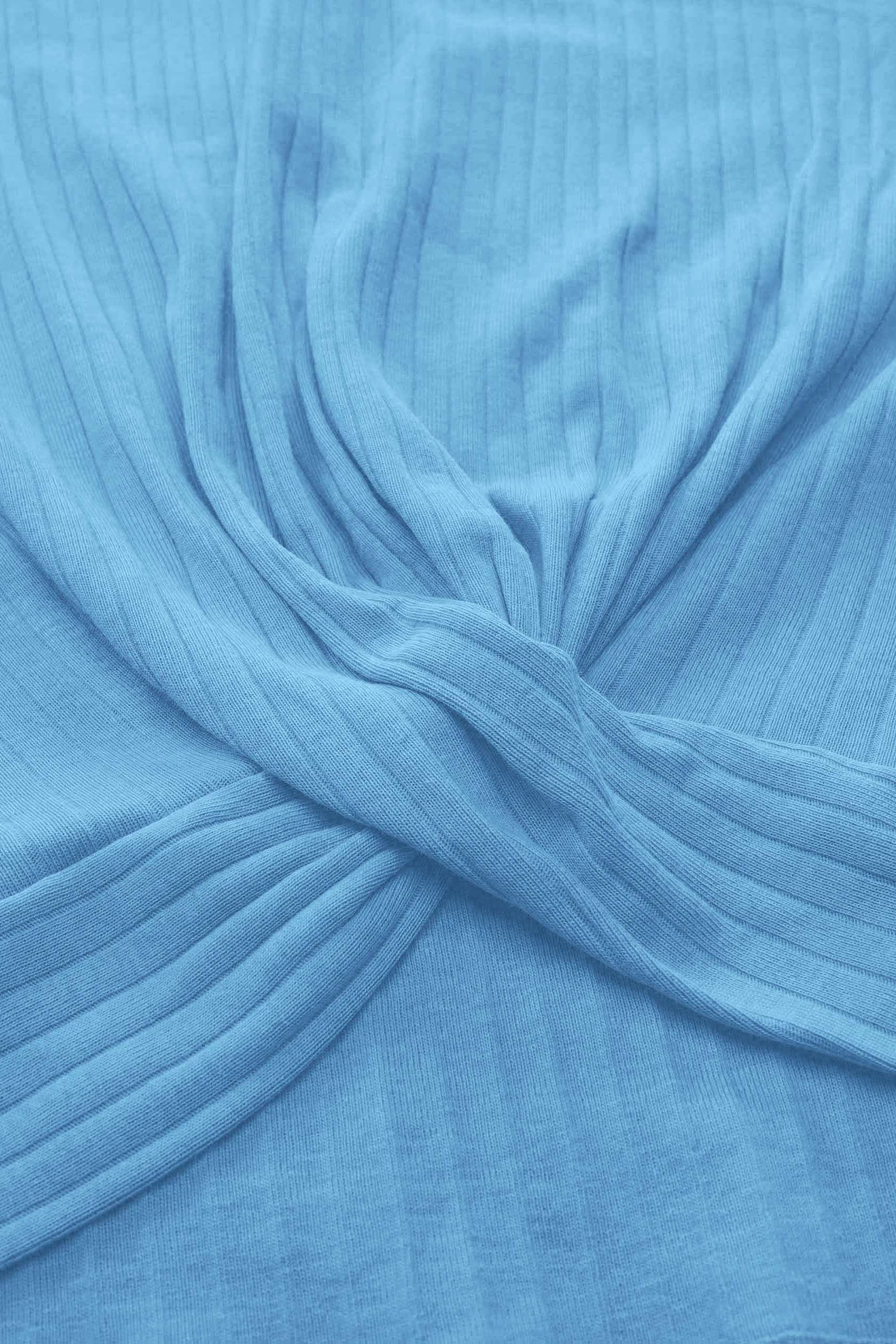 Twisted Hem Front T-Shirt