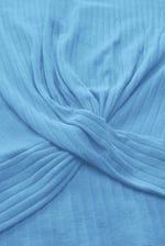 Twisted Hem Front T-Shirt