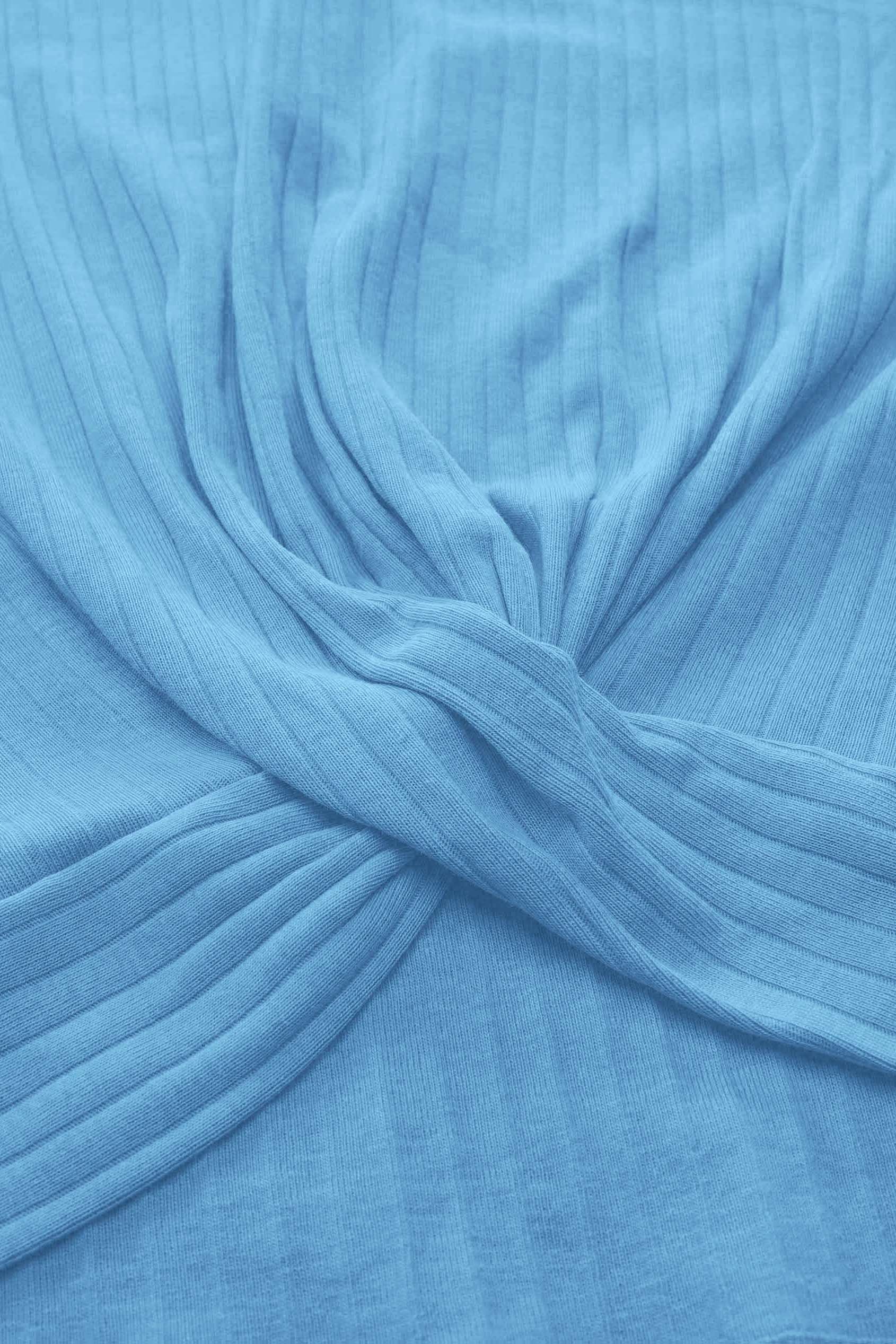 Twisted Hem Front T-Shirt