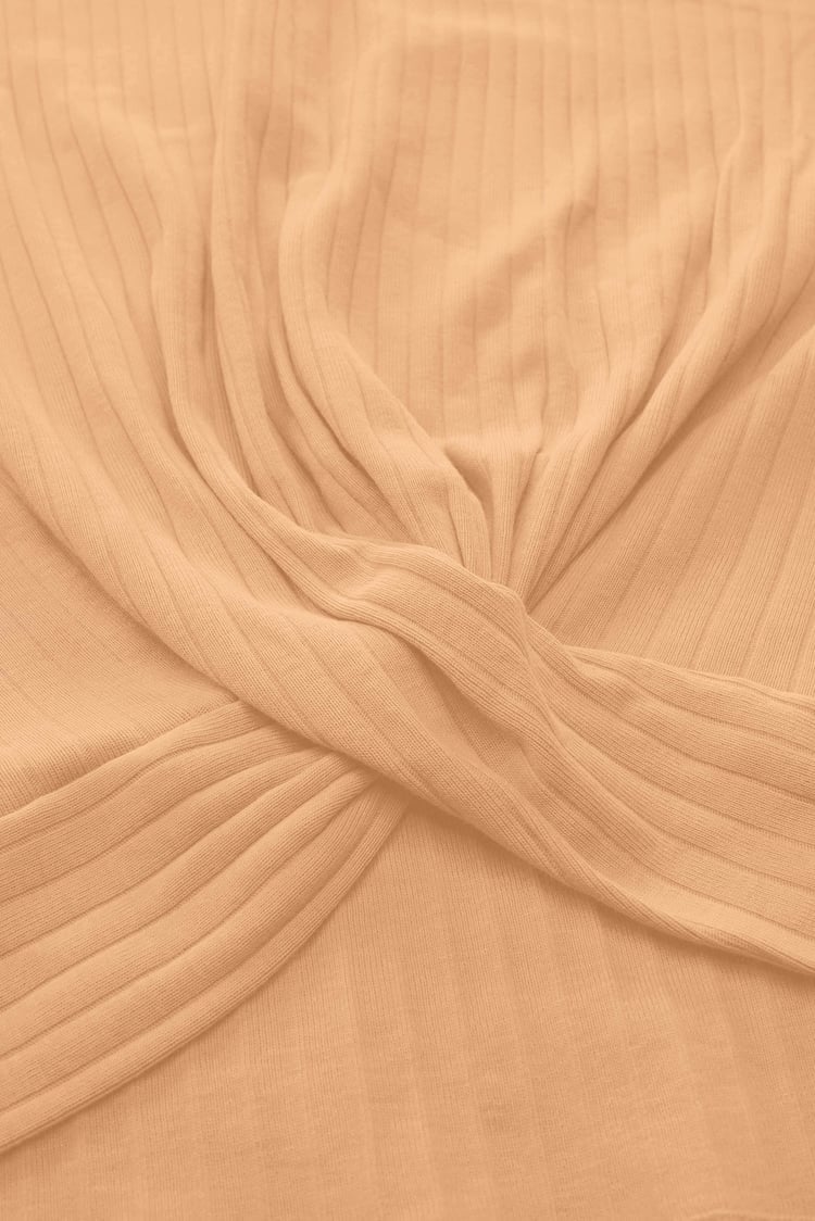 Twisted Hem Front T-Shirt