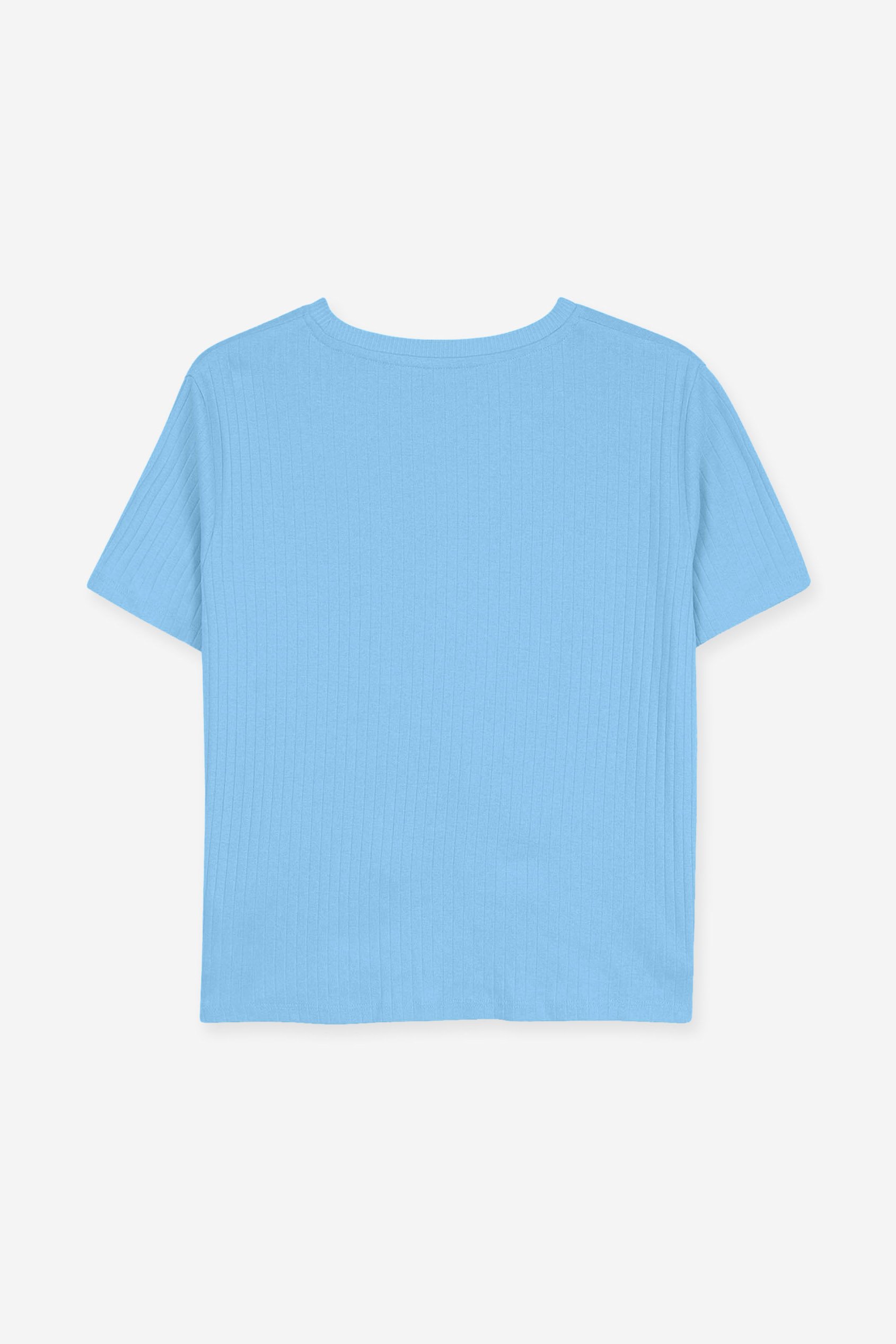 Twisted Hem Front T-Shirt