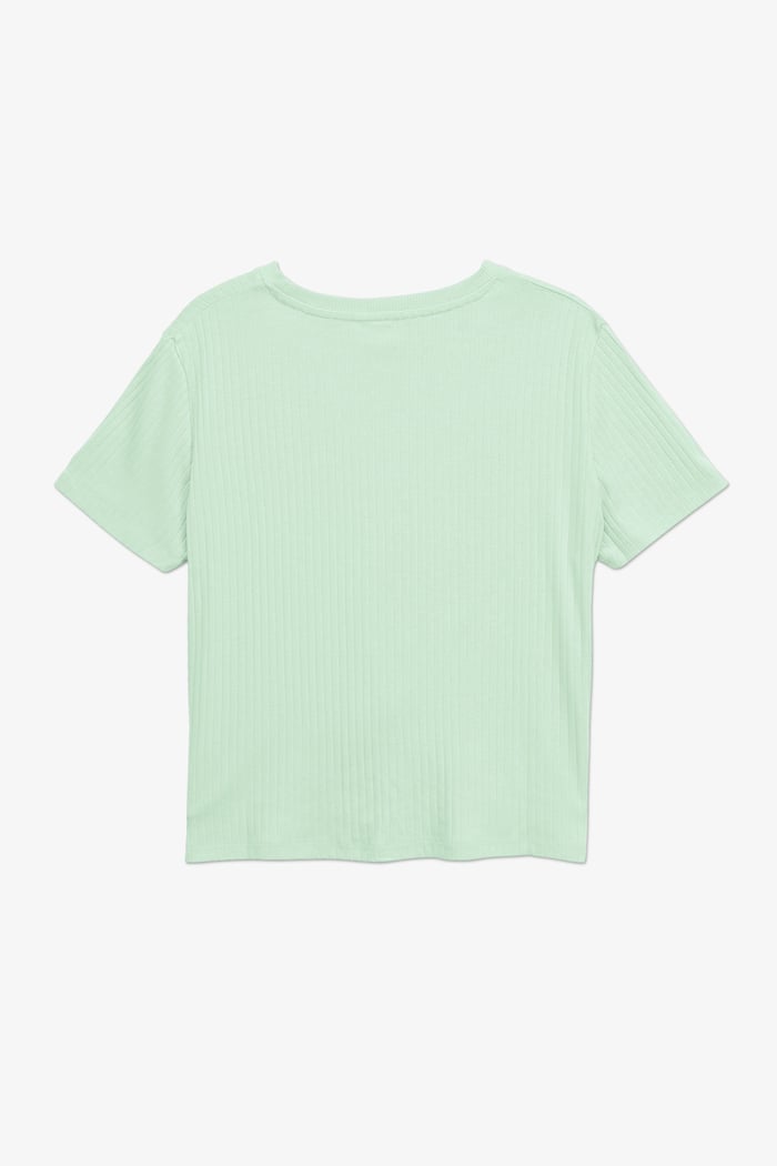 Twisted Hem Front T-Shirt