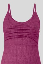 Stretch Jersey Metallic Midi Cami Dress