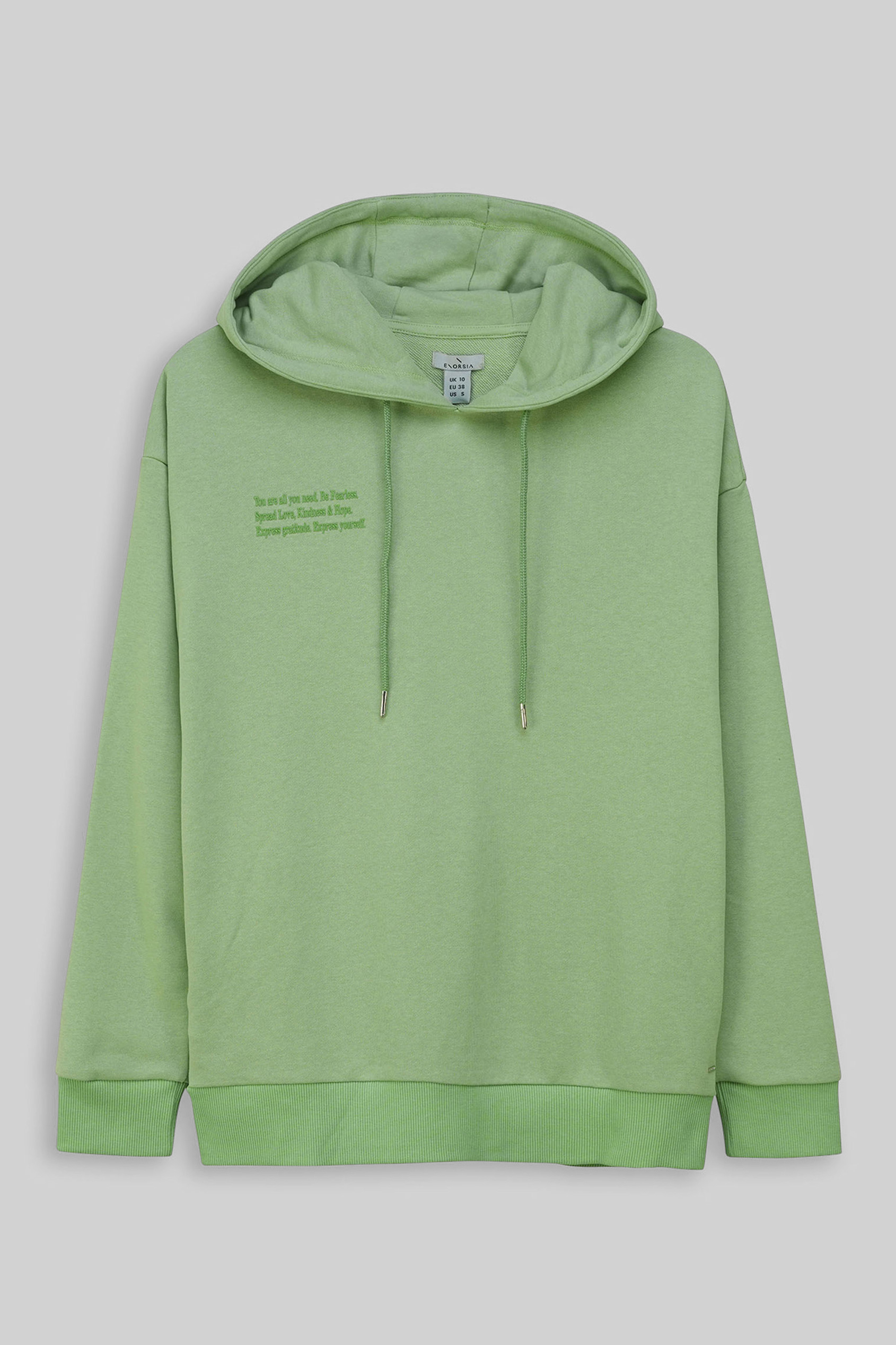 Slogan Life Tonnel Rib Hoodies