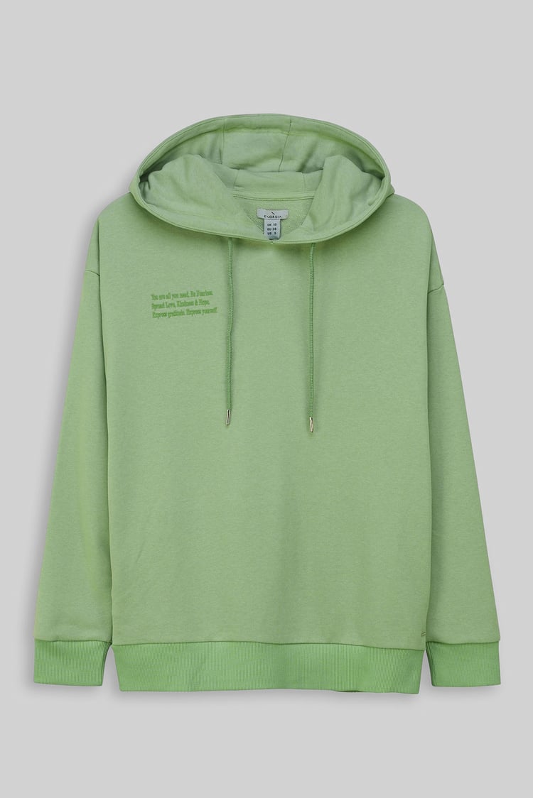 Slogan Life Tonnel Rib Hoodies