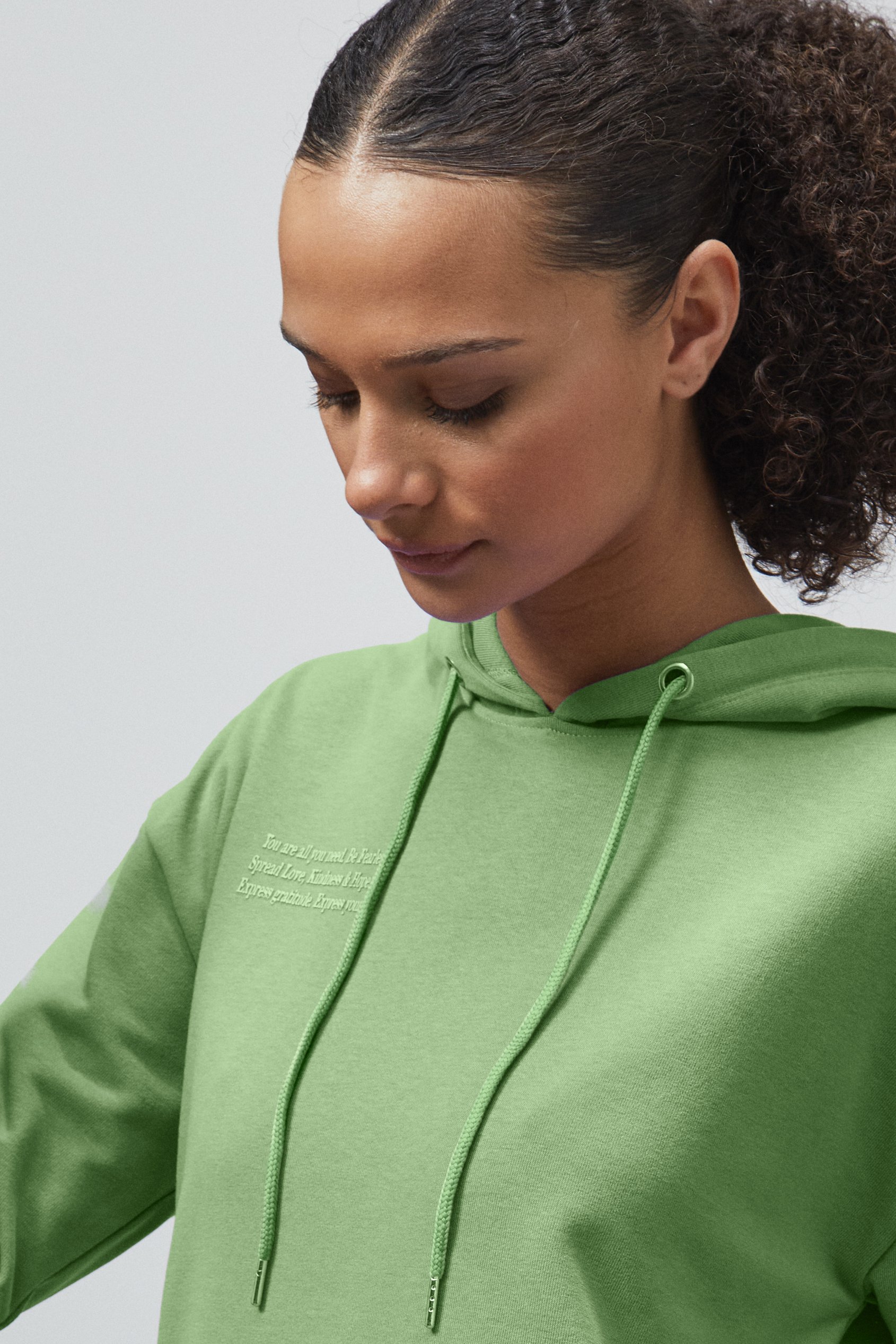 Slogan Life Tonnel Rib Hoodies