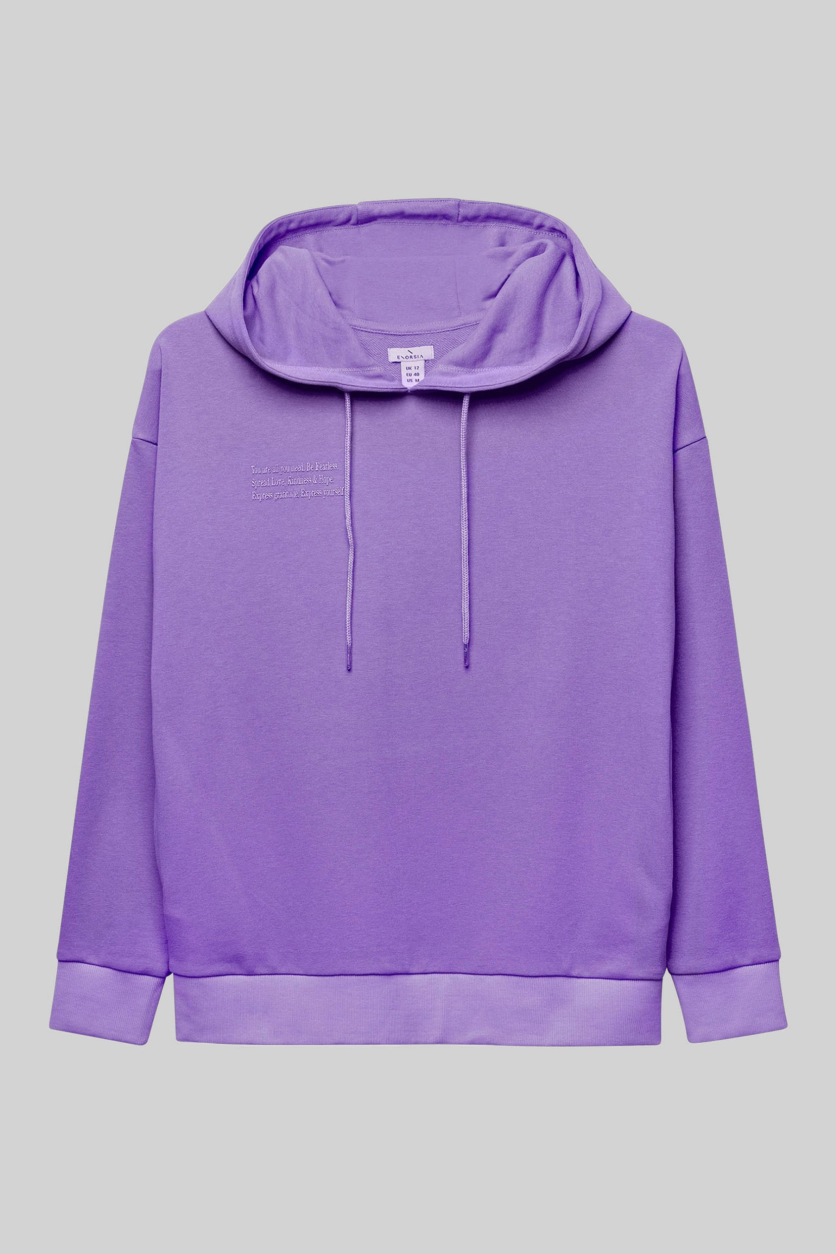 Slogan Life Tonnel Rib Hoodies