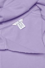 Sleeveless Raw Edge Hoodie